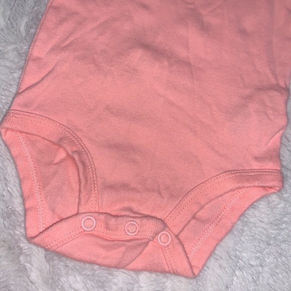 (3 for $10) Carter’s pink butterfly bodysuit - Picture 4 of 4